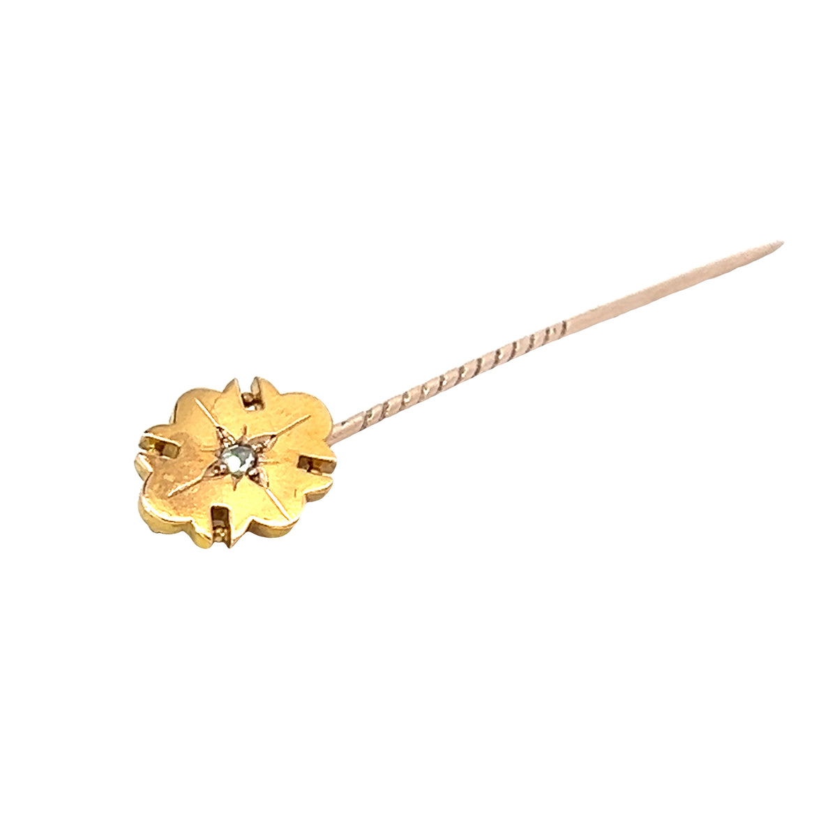 Antique Diamond Set Stick Pin