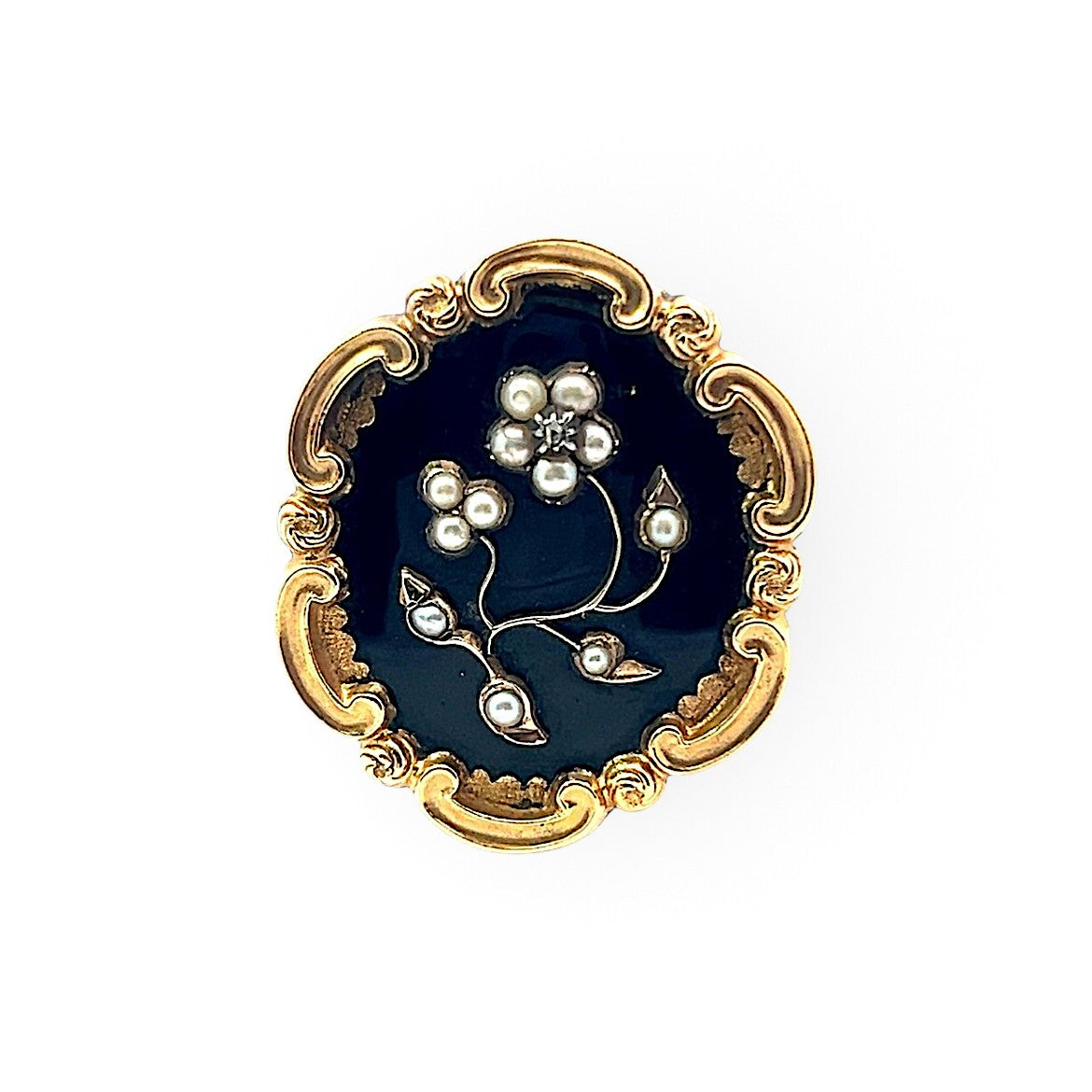 Victorian Mourning Brooch