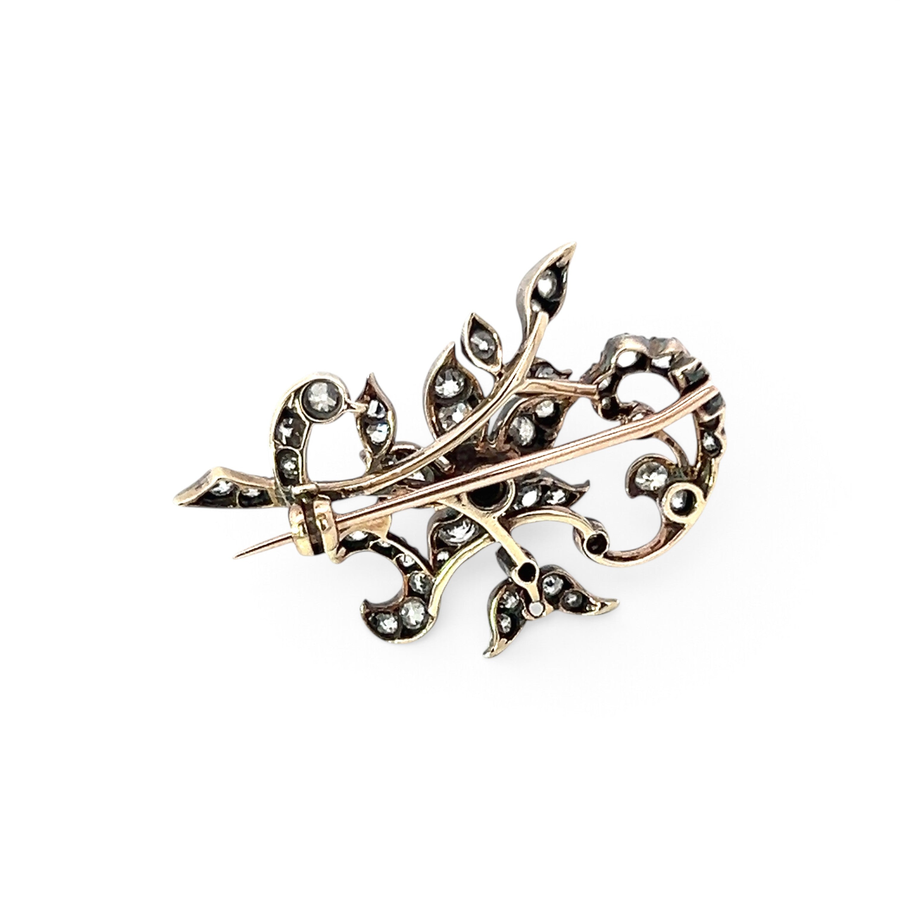 Victorian Diamond Brooch