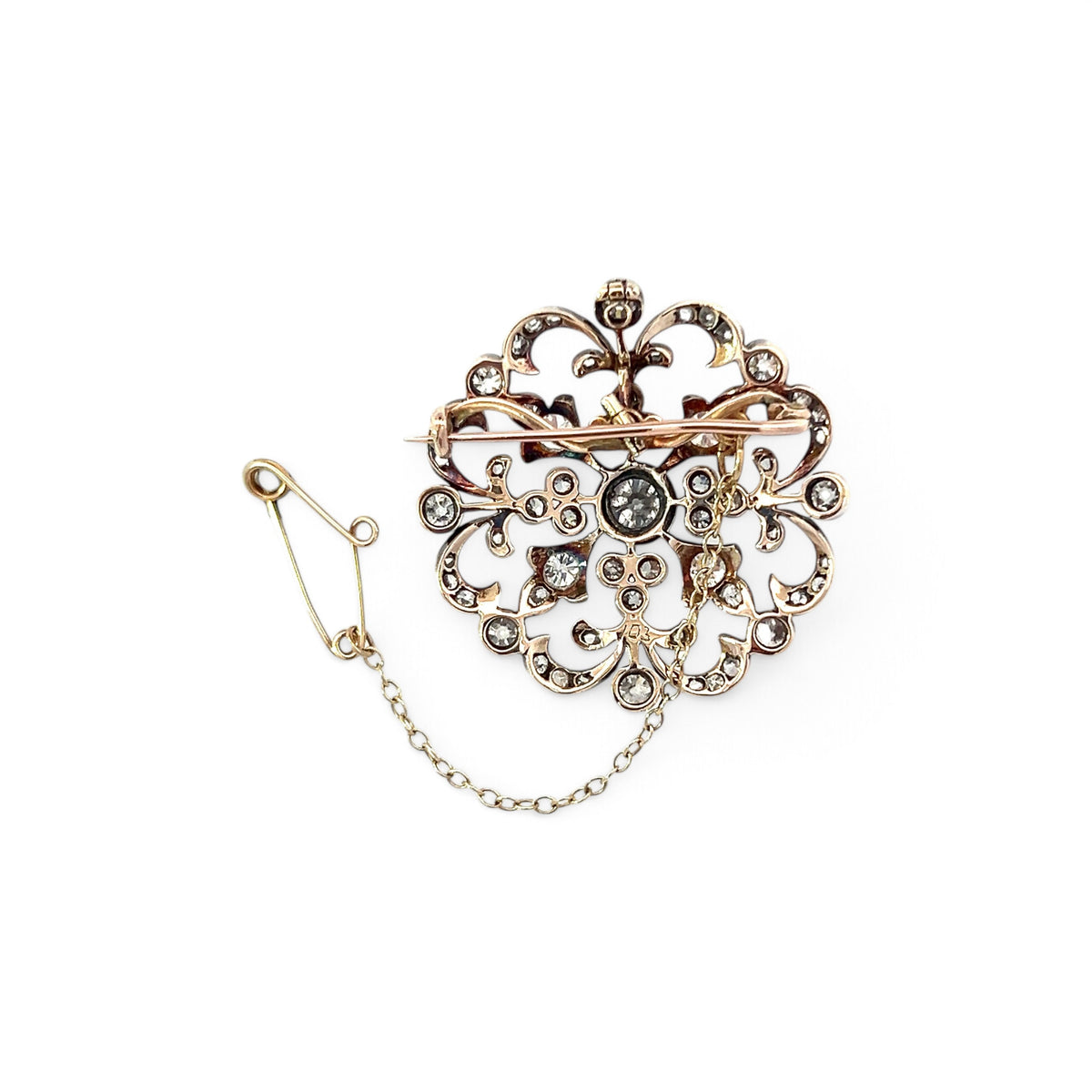 Victorian Diamond Brooch