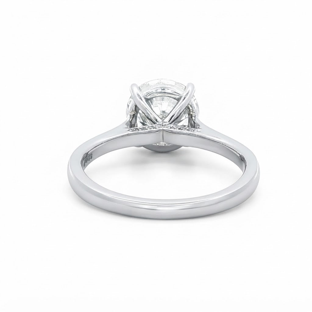 2.14 Carat Platinum Engagement Ring from our Constellation Rang