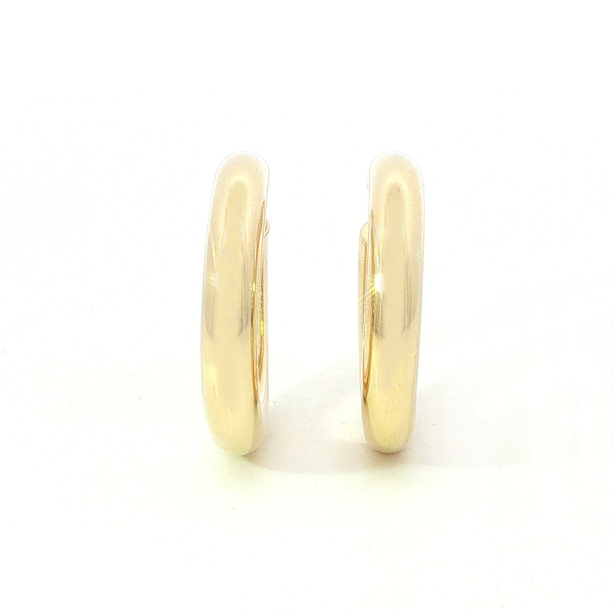 9 Carat Yellow Gold Hoops 15mm