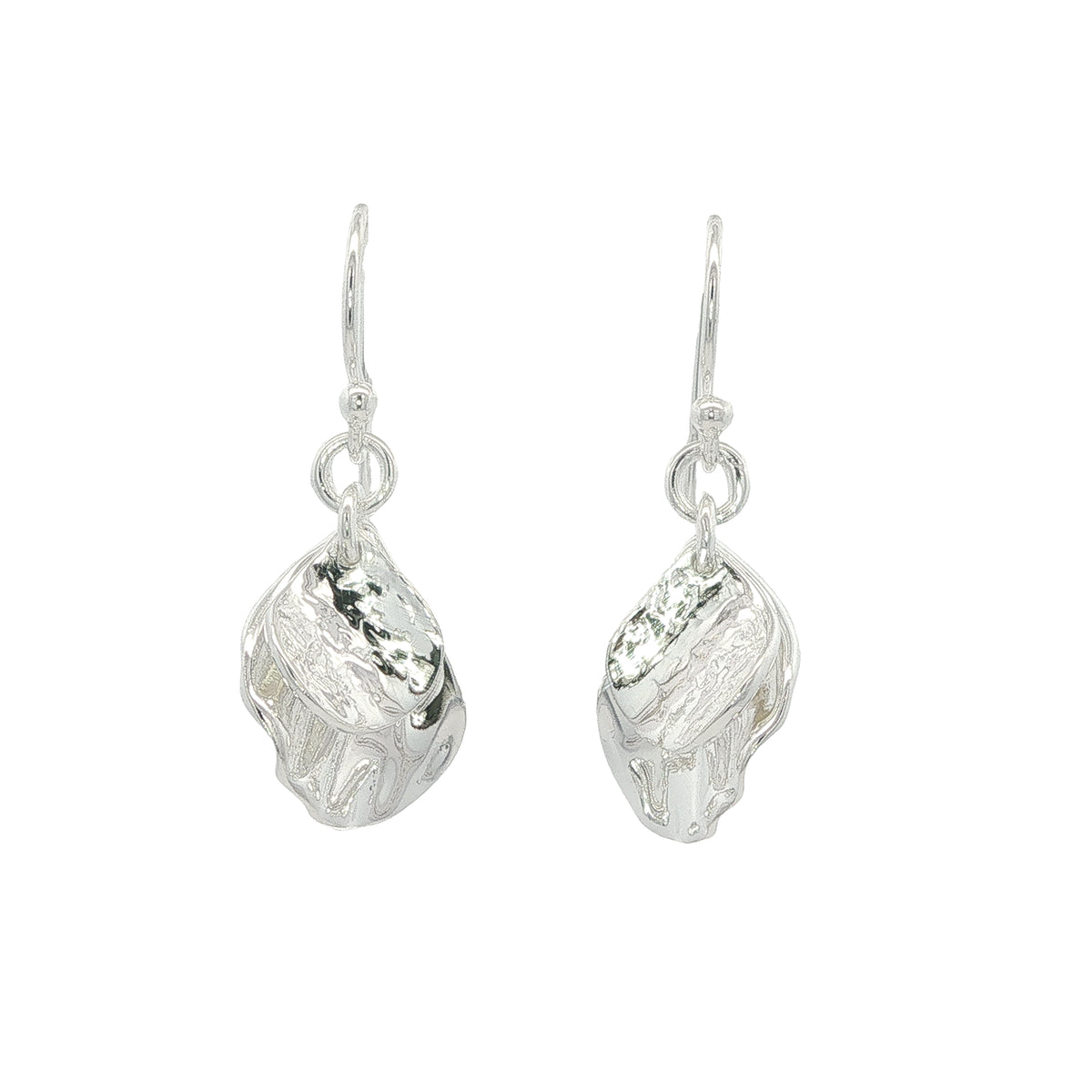 Shimmer Silver Double drops