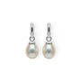 9 Carat White Gold Fresh Water Pearl Drops