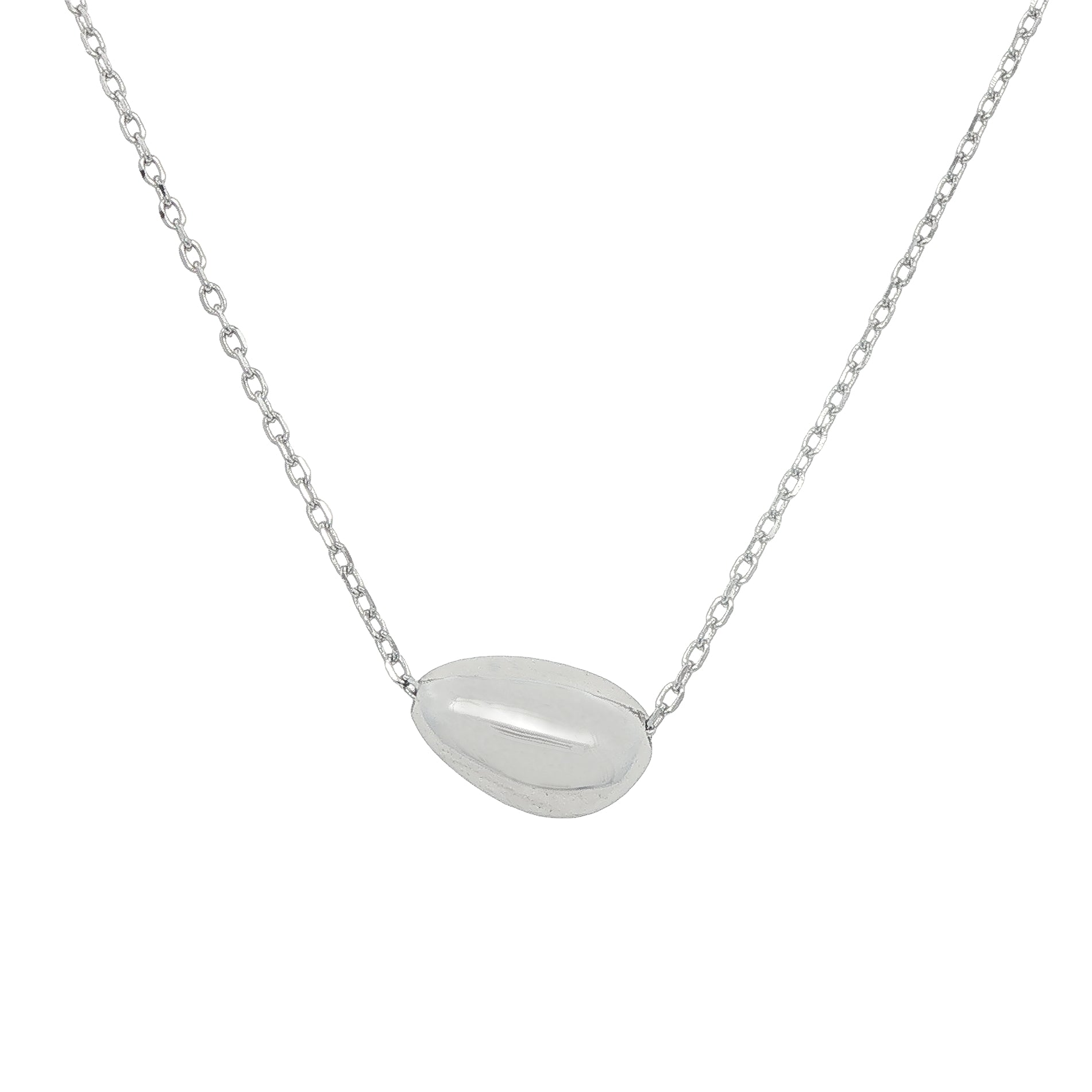 Silver Bead Slider Pendant