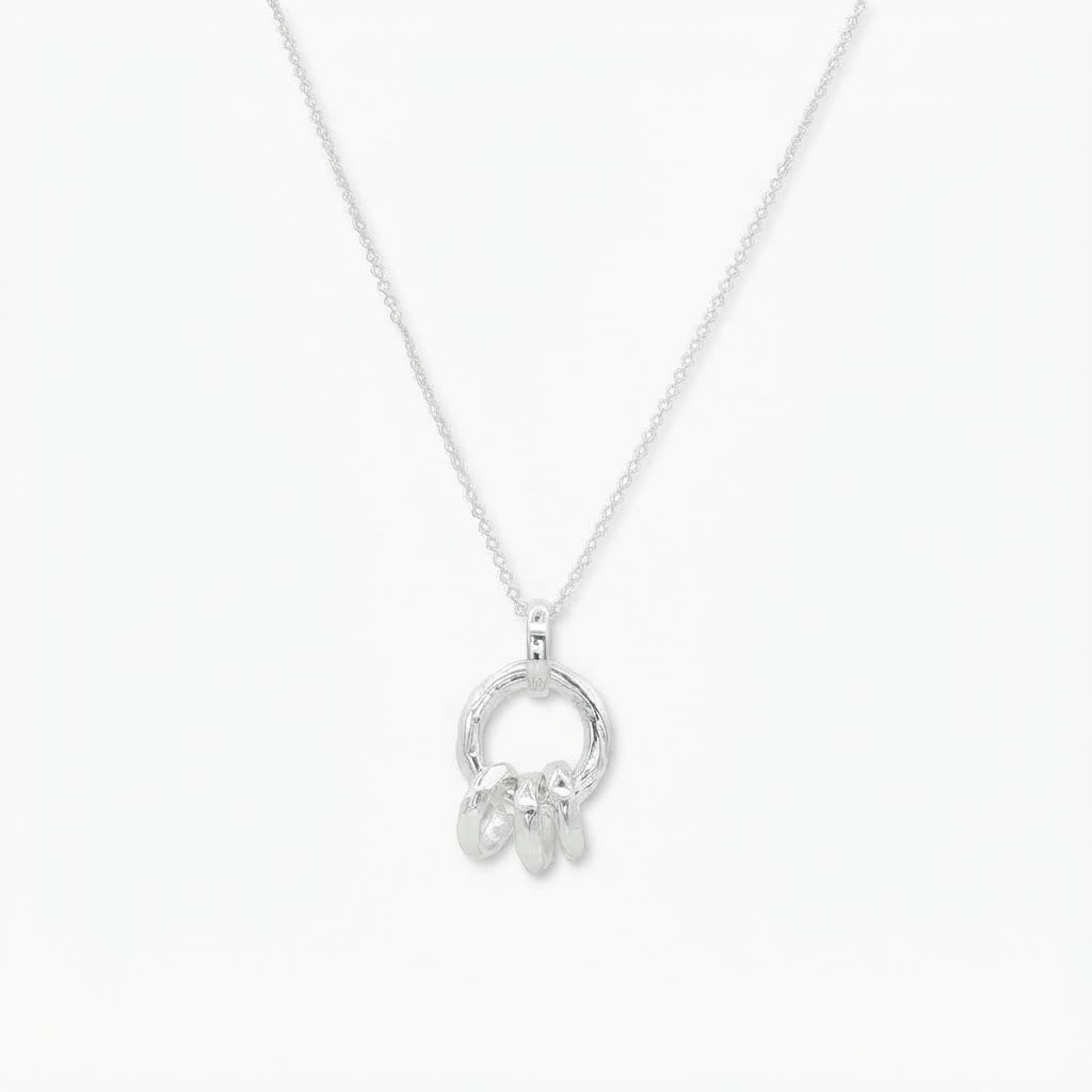 Silver Circles Pendant