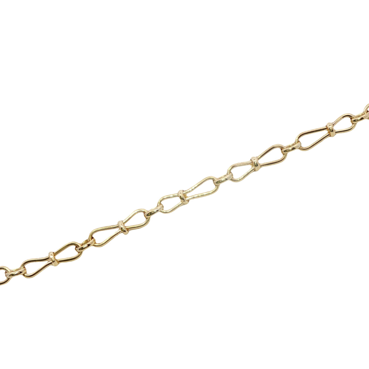 9 Carat Yellow Gold Echo Link Bracelet