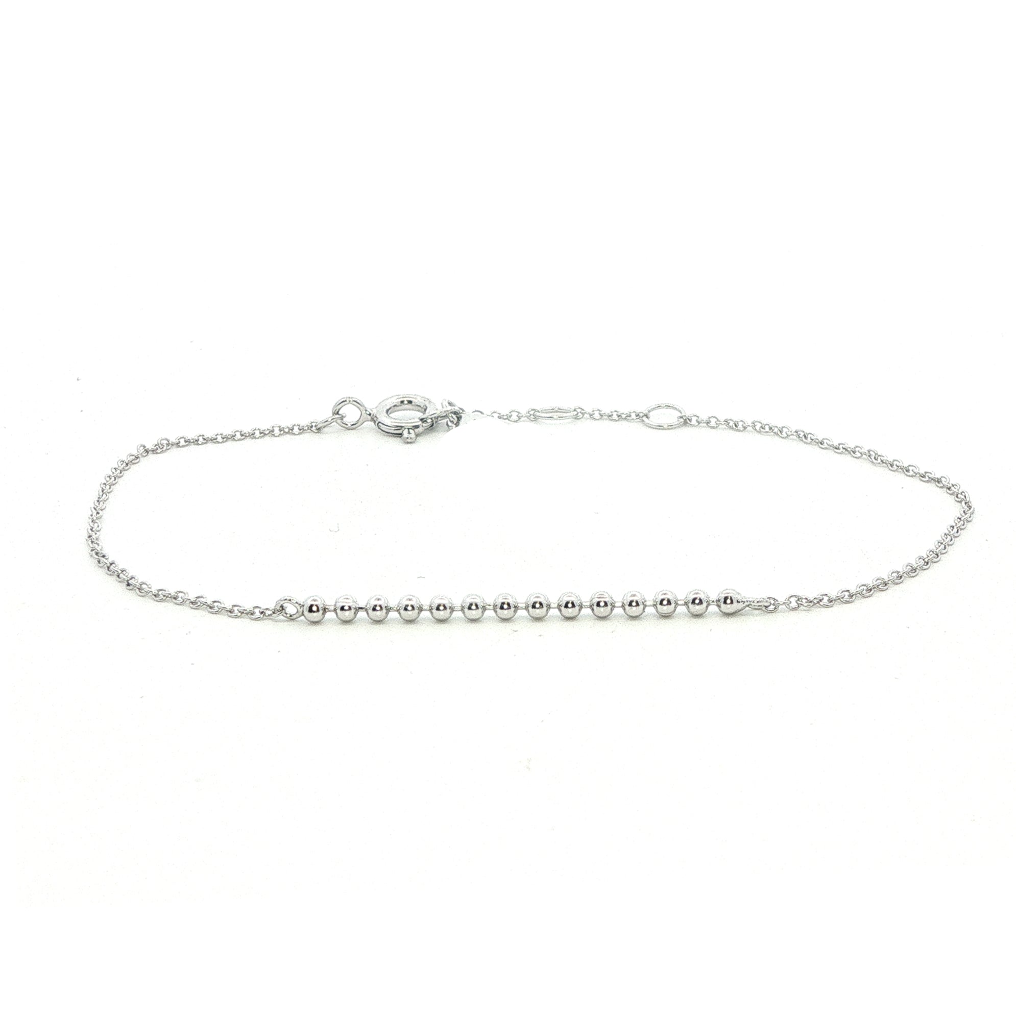 Silver Ball Bracelet