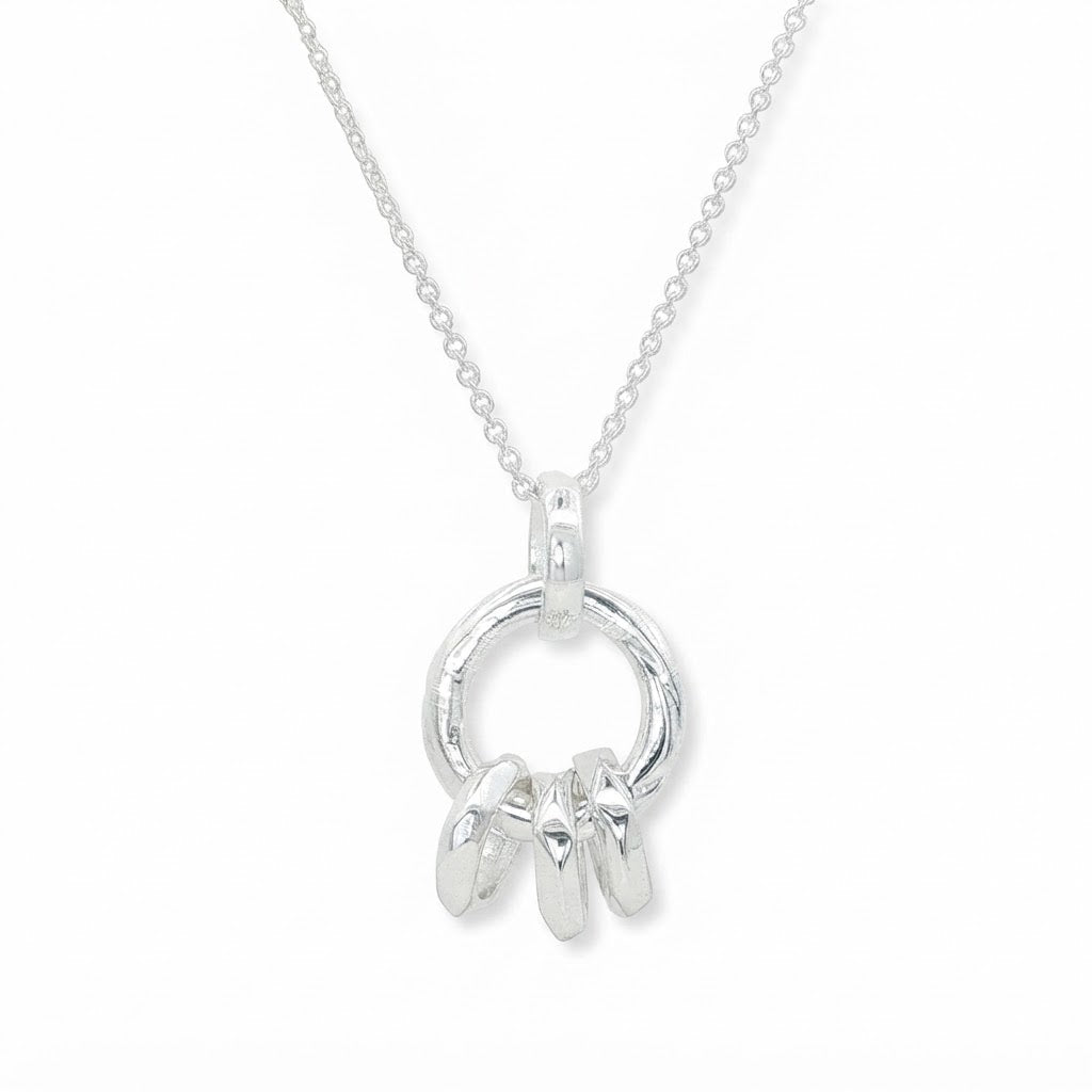 Silver Circles Pendant