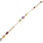 18 Carat Yellow Gold Gem-set Bracelet, Ovals and Rounds