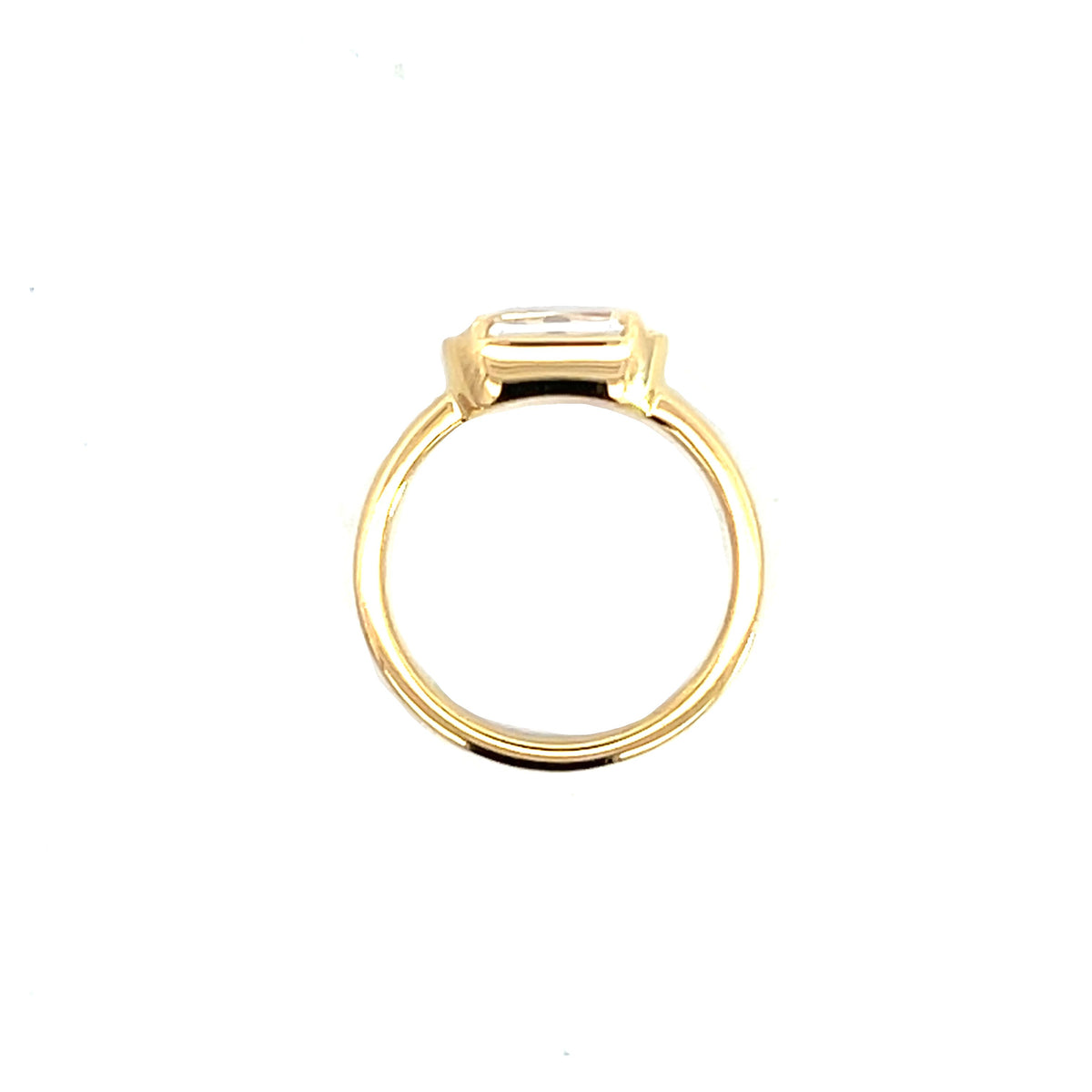 18 Carat Yellow Gold and Diamond Ring – 1.20 carats F Colour I1 Clarity