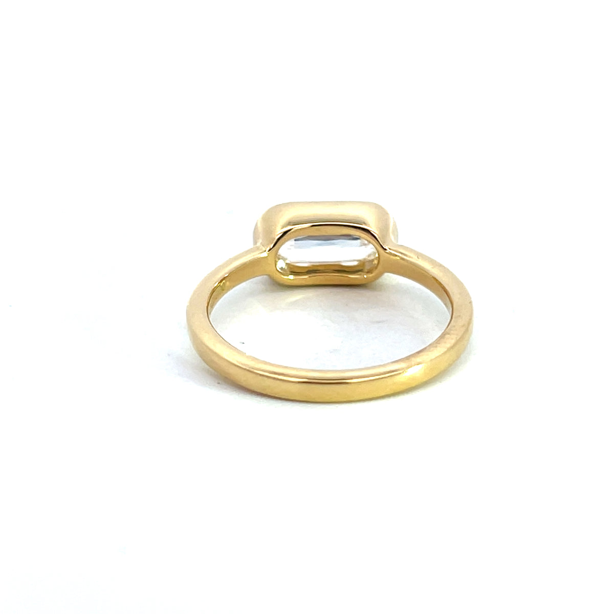 18 Carat Yellow Gold and Diamond Ring – 1.20 carats F Colour I1 Clarity