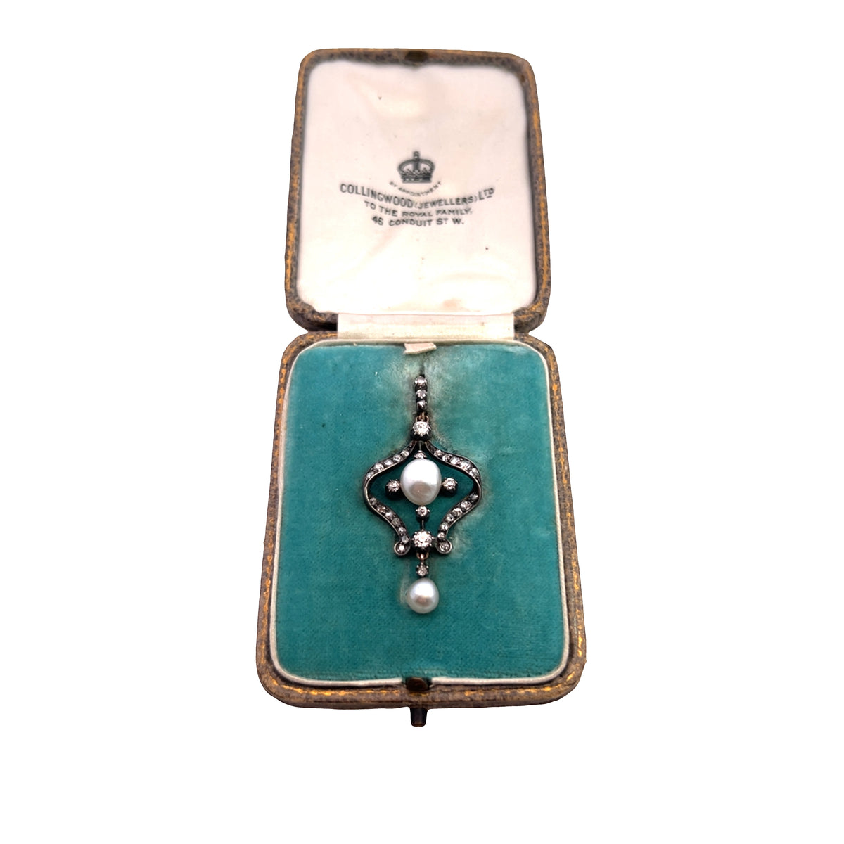 Antique Natural Pearl Pendant, Circa 1895