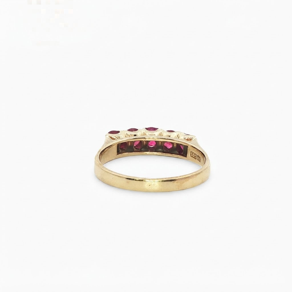 Vibrant Ruby Ring