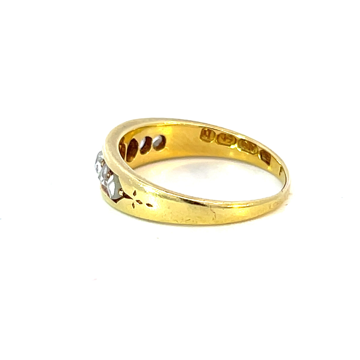 An Antique Rose Cut Diamond Ring