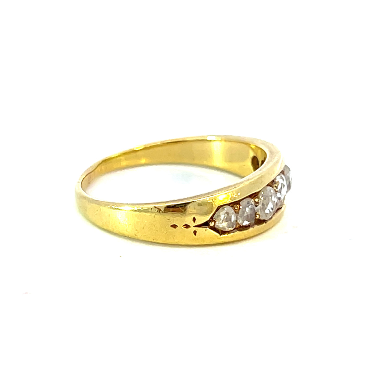 An Antique Rose Cut Diamond Ring