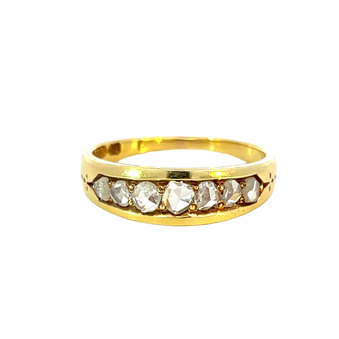 An Antique Rose Cut Diamond Ring