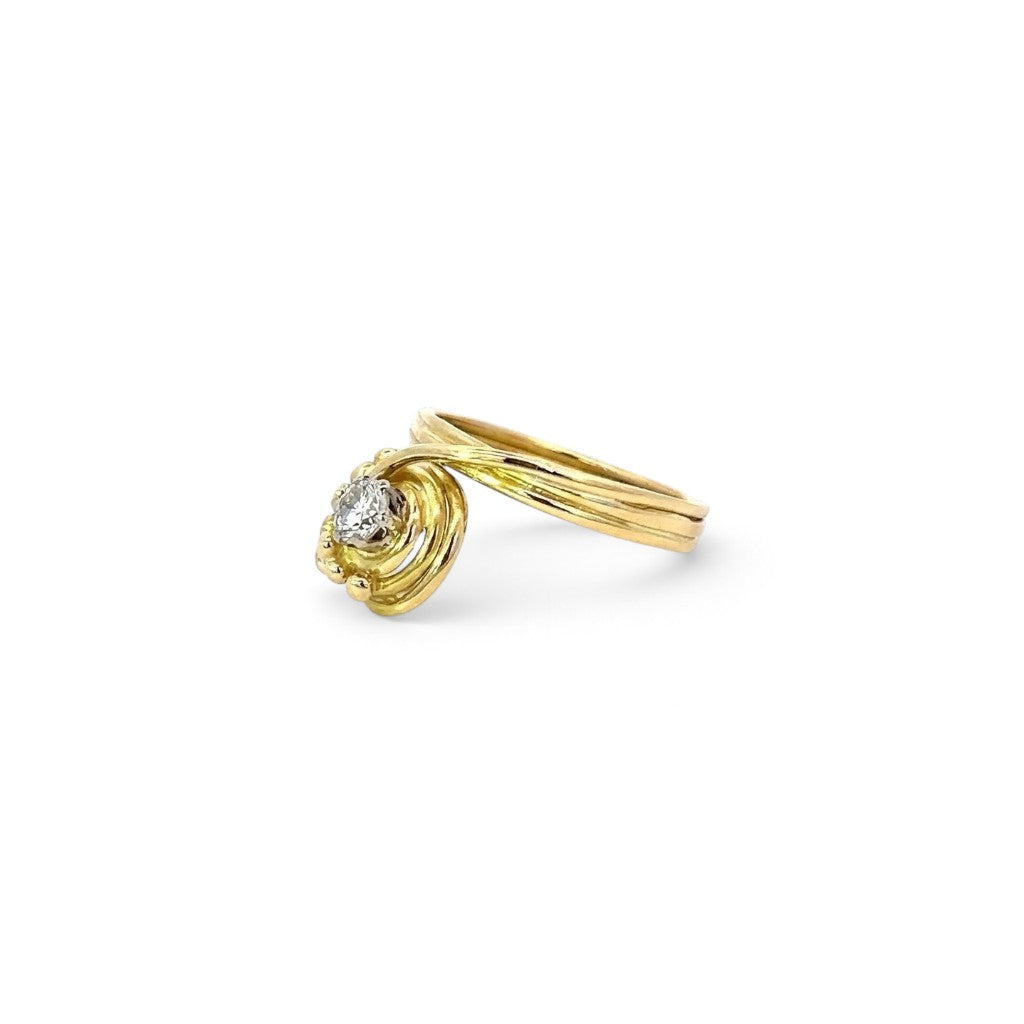 A Diamond Ring and Band Suite