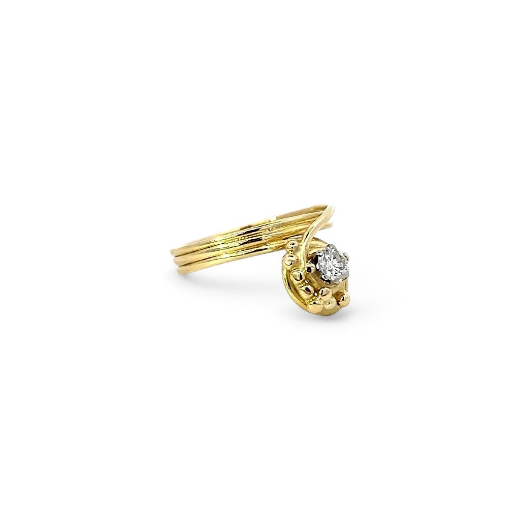 A Diamond Ring and Band Suite