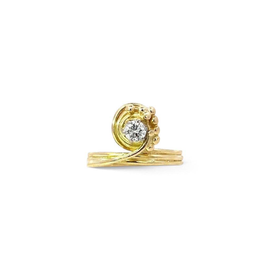 A Diamond Ring and Band Suite