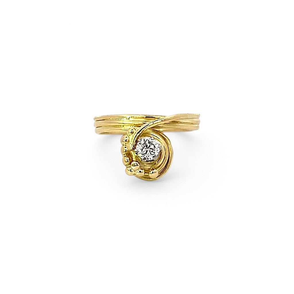 A Diamond Ring and Band Suite