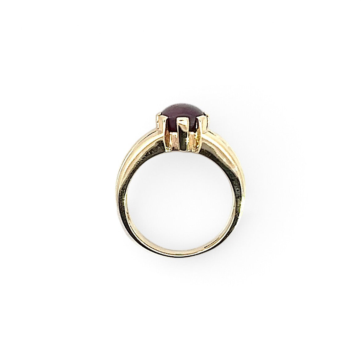 An Unusual Cabochon Star Ruby Ring