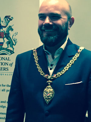 Simon Johnson Chairman of the National Association of Jewellers