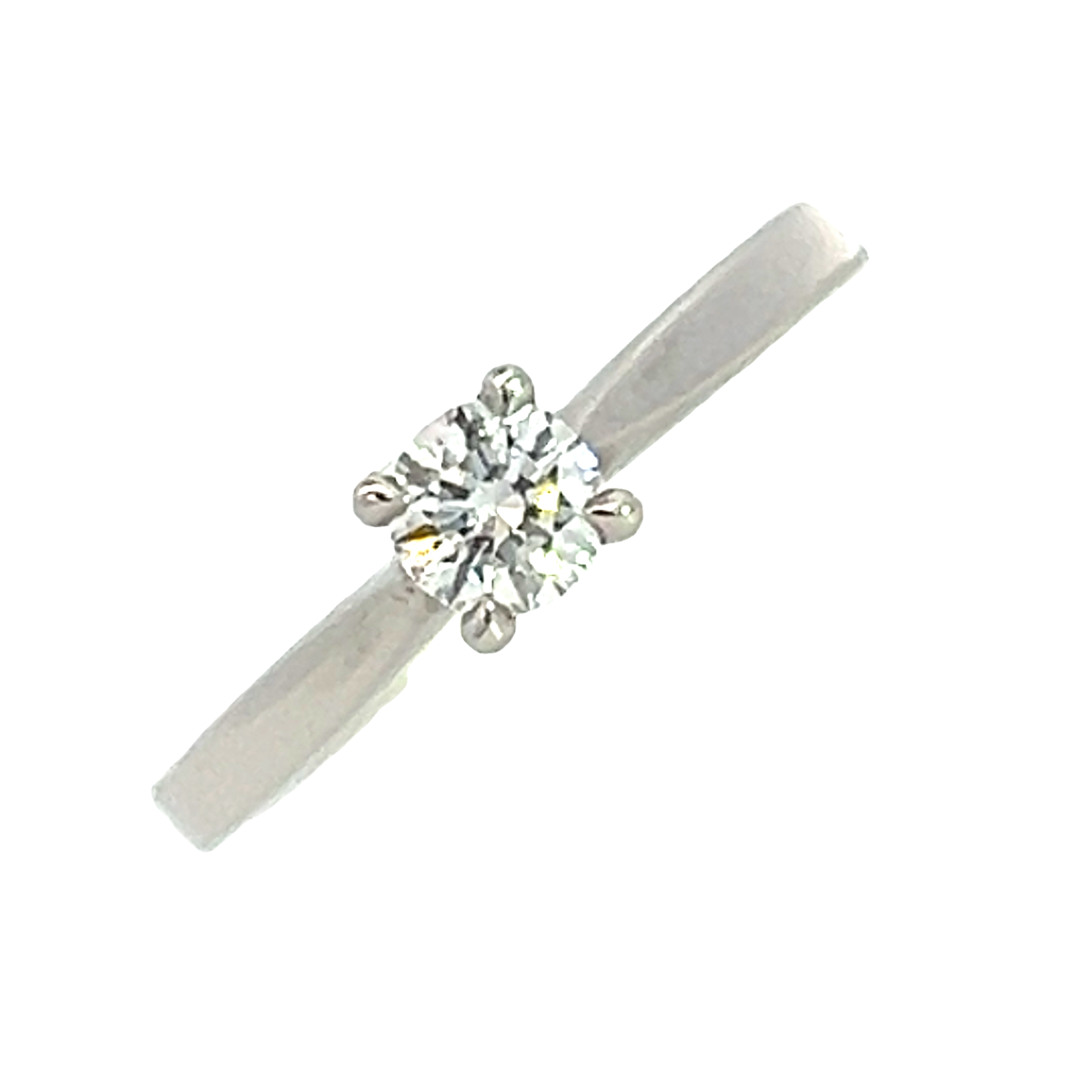 A Platinum and Diamond Engagement Ring - Doris 0.31 D Si1