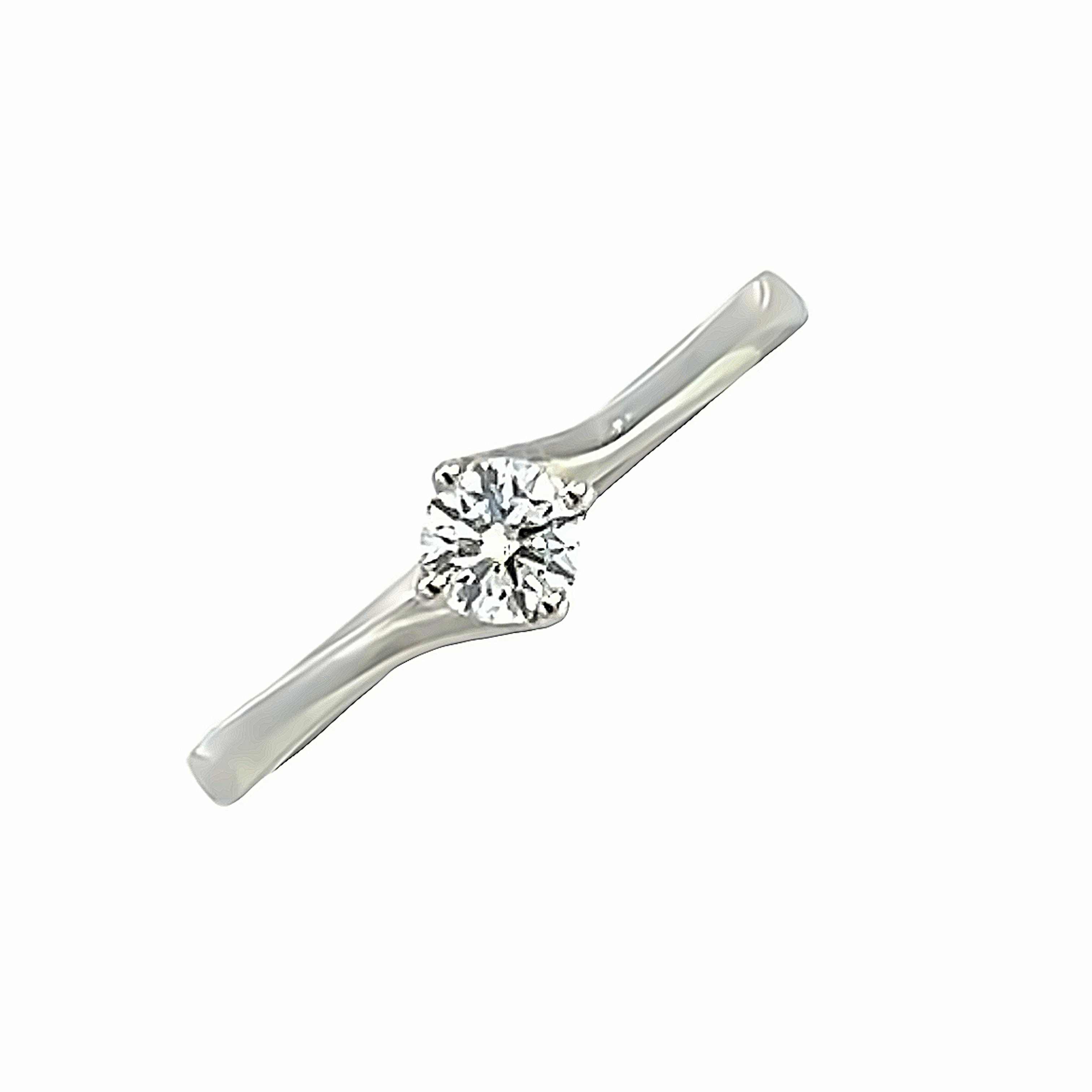 Ivy Platinum and Diamond Engagement Ring 0.25 EVS2
