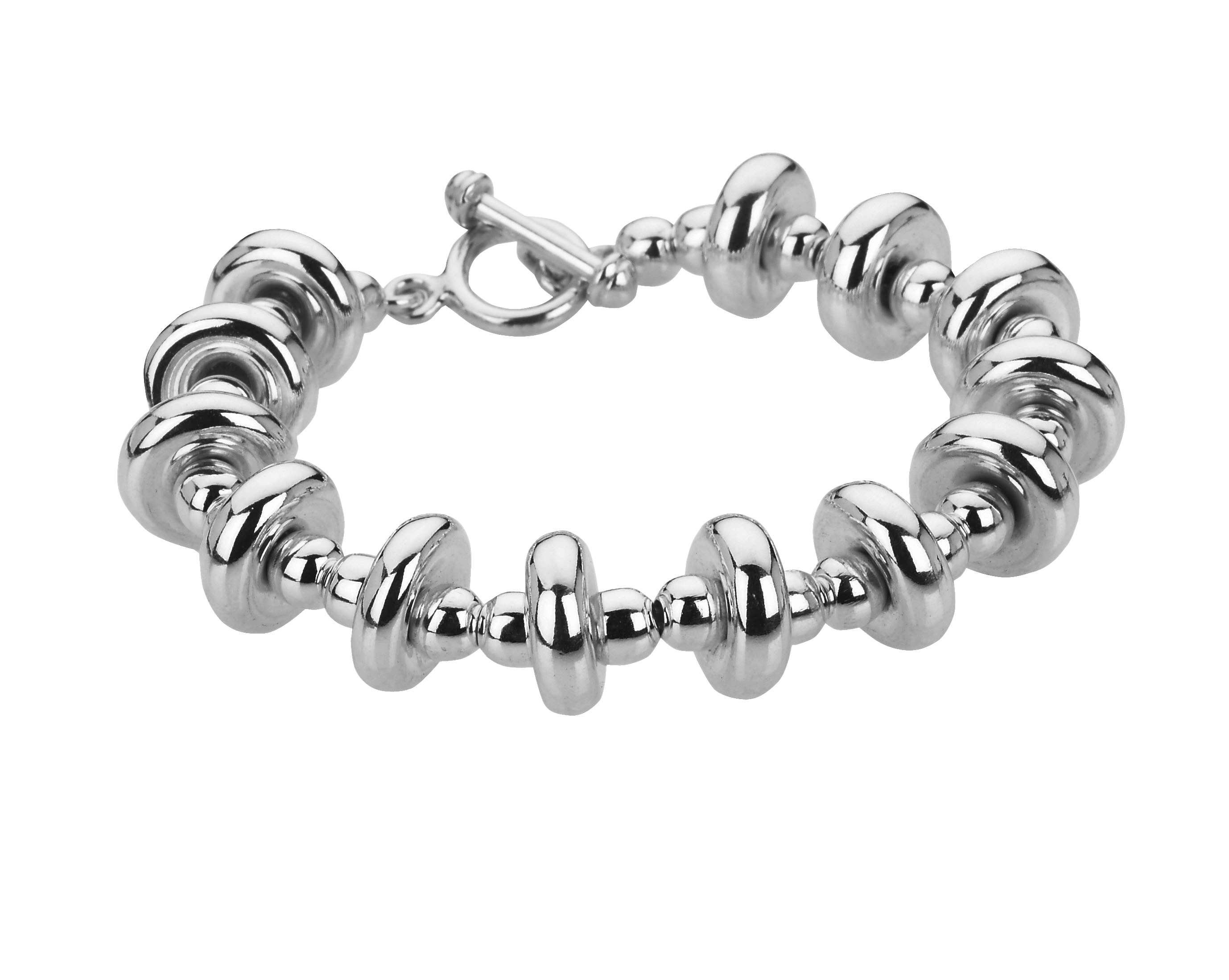 Silver Bead Bracelet Bracelets Silver Jewellery