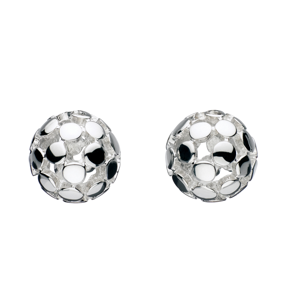 Sterling Silver Ball Stud Earrings - Earrings - Silver Jewellery