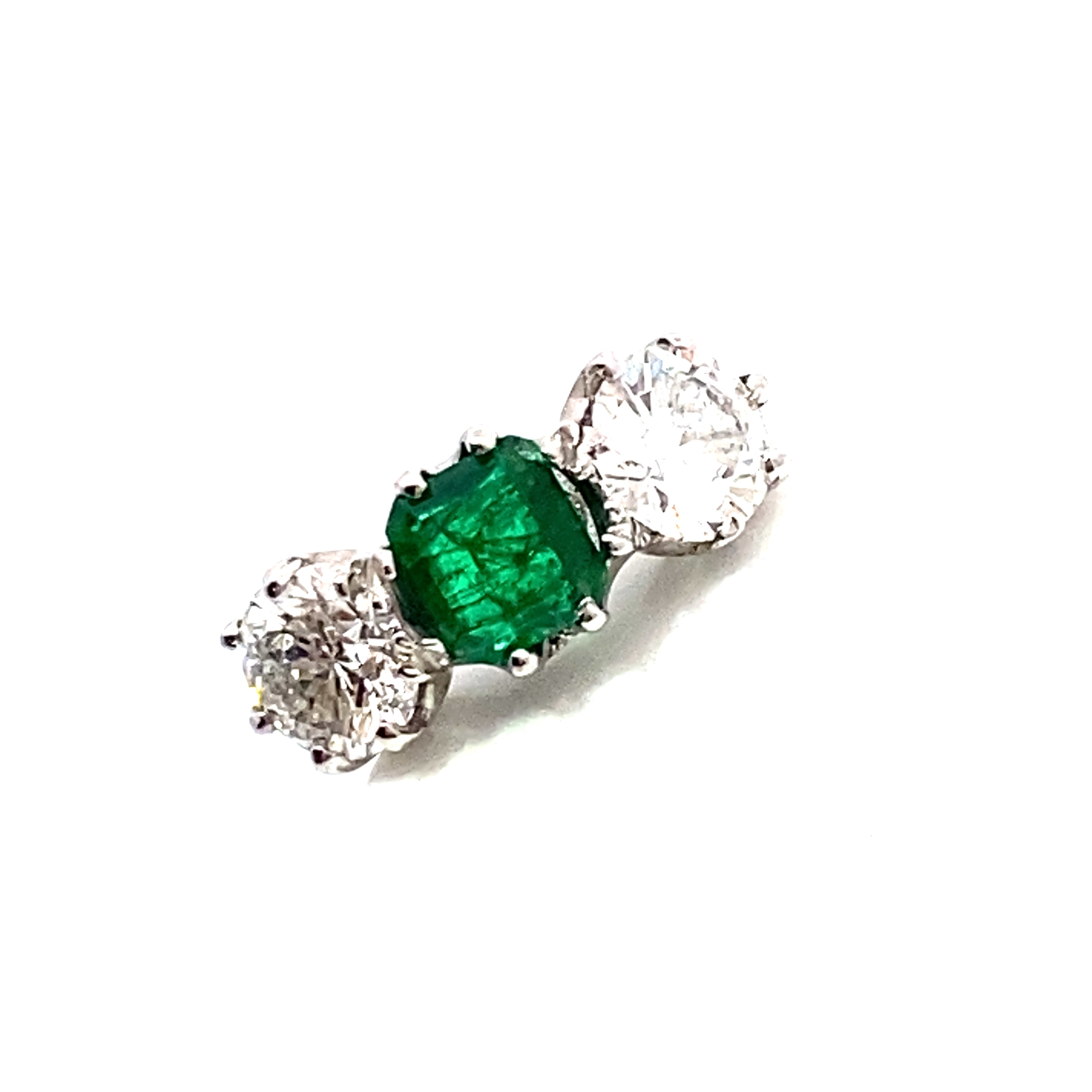 Emerald and Diamond Ring