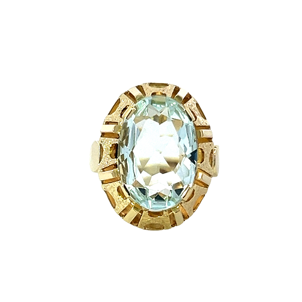 A Fabulous Retro Gold Ring