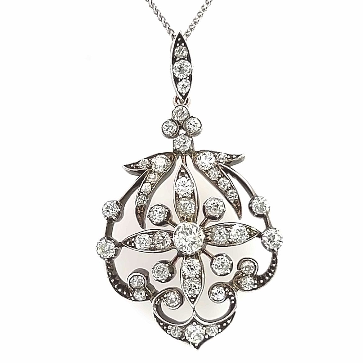 Victorian Diamond Pendant