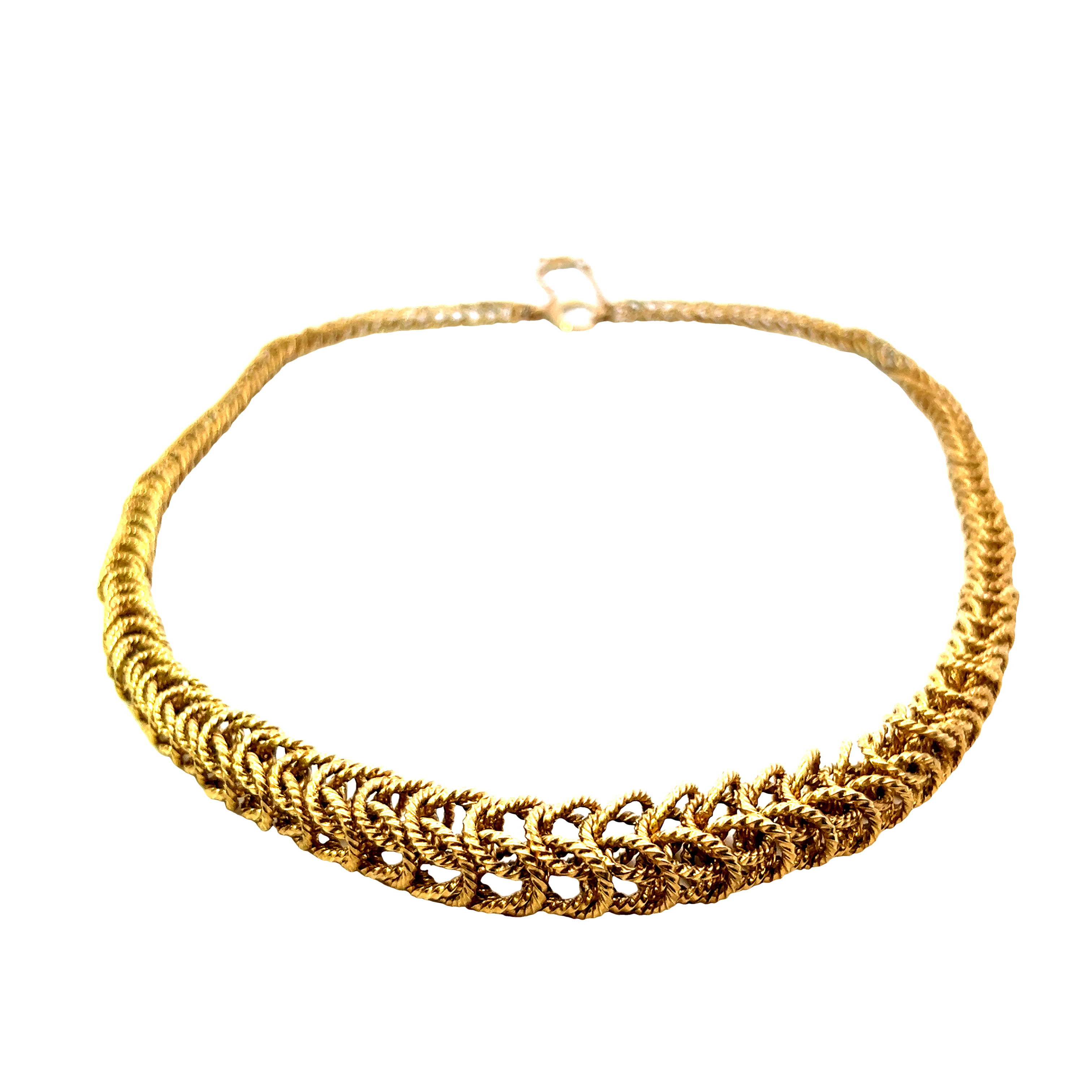 9 carat yellow gold necklace