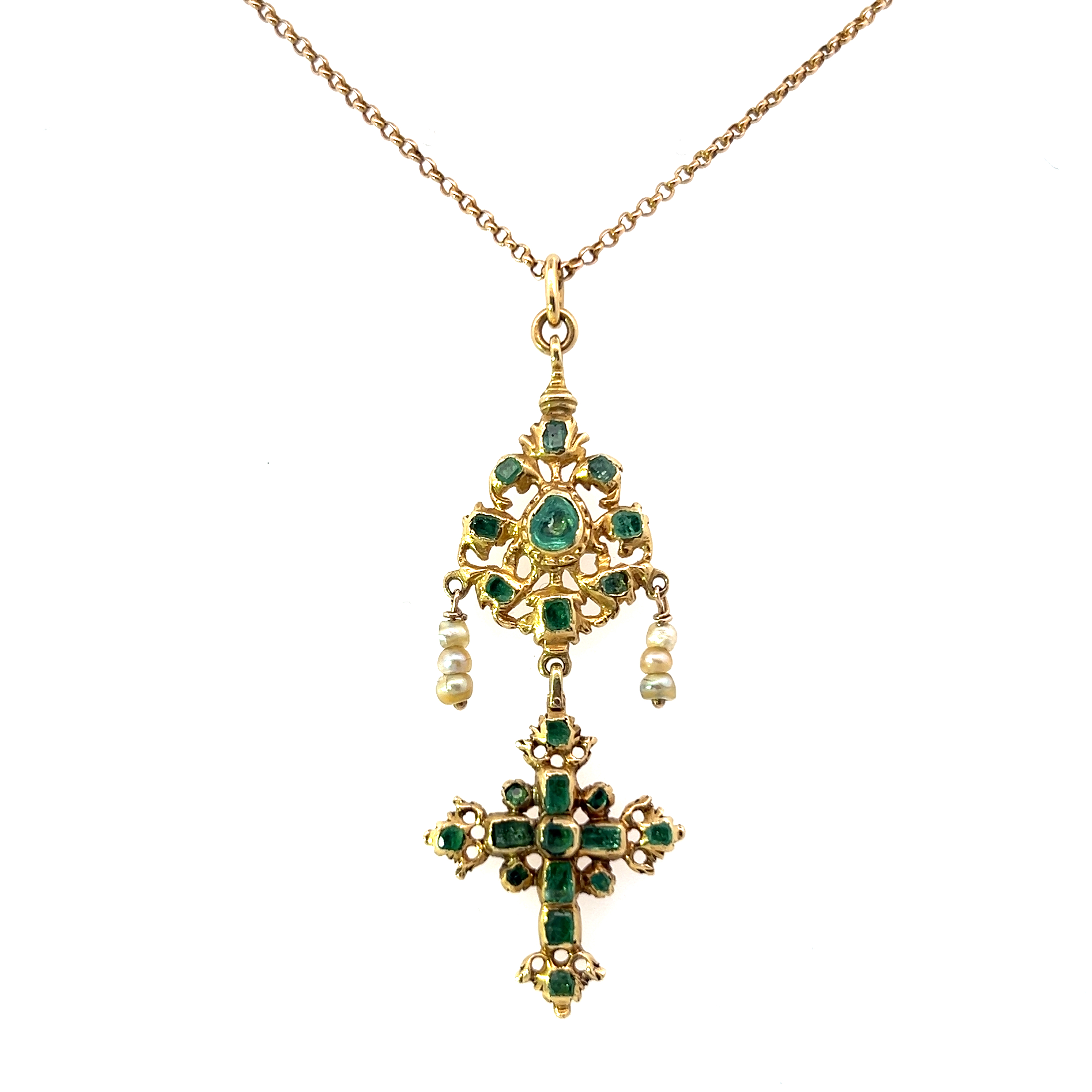 A Stunning Emerald Pendant