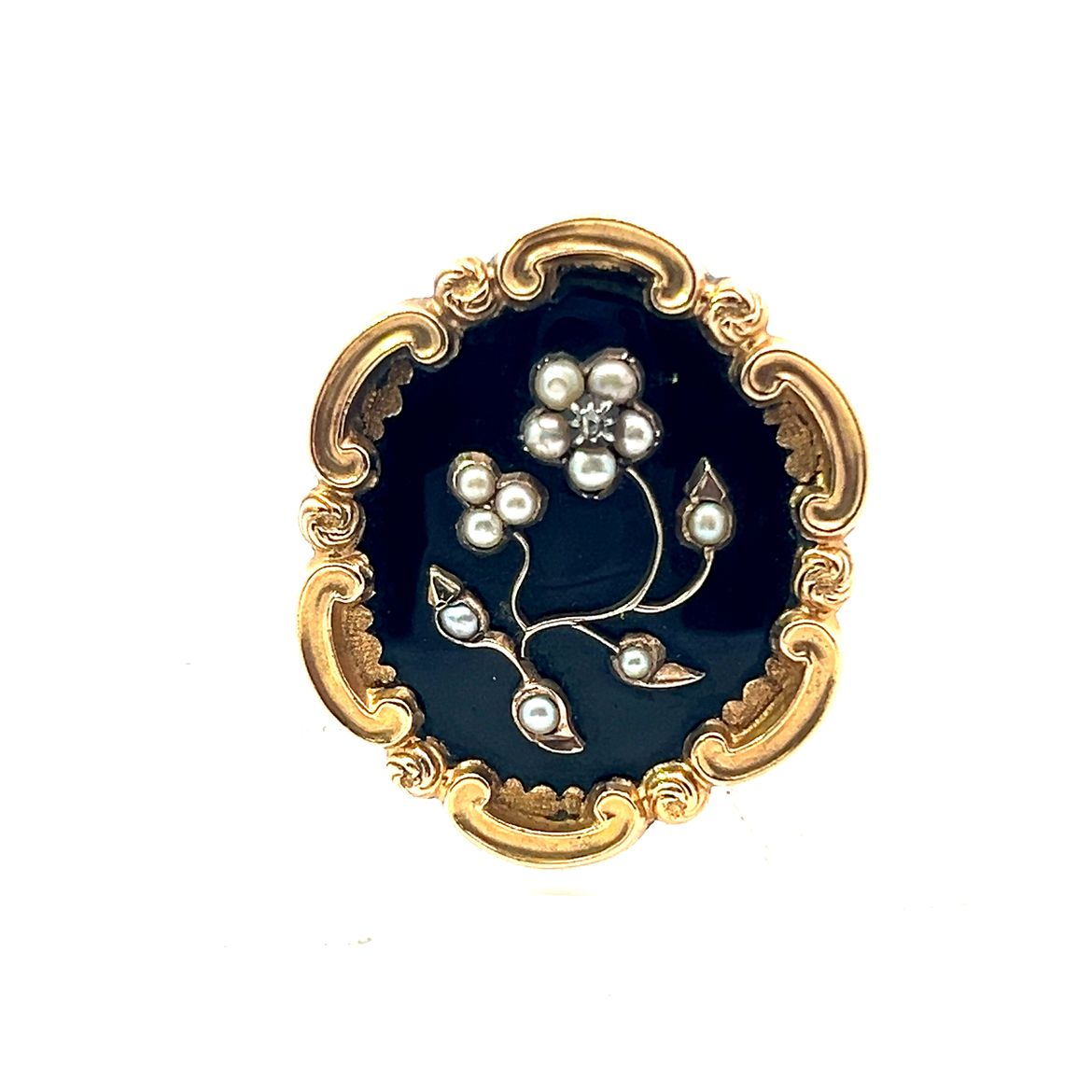 Victorian Mourning Brooch