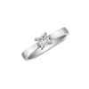 Lillian Platinum Princess Diamond Engagement Ring 0.32ct D VS2