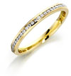 18 Carat Yellow Gold Channel Set Full Eternity Ring- 0.27ct
