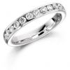 Platinum Full Eternity Style Ring with 1.08 Carats of Diamonds