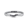 'Ivy' Platinum Fitted Wedding Band