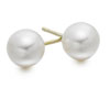 Cultured Pearl Studs 6.00 mm