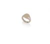 Oval 9 Carat Yellow Gold Signet Ring, 13.5 x 11.5mm