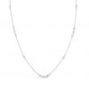 18 Carat White Gold and Diamond Necklace